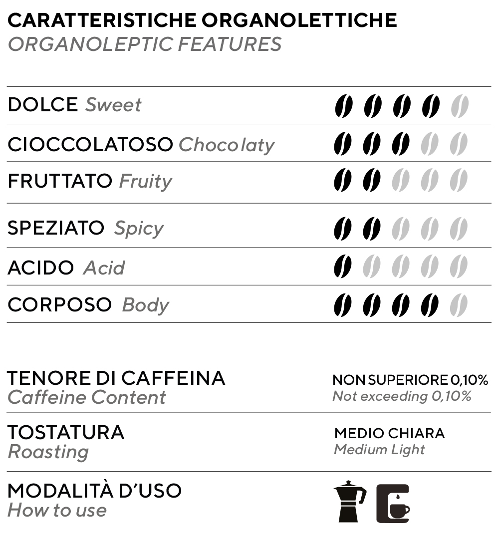 GROUND COFFEE MOKASIRS DECAFFEINATED