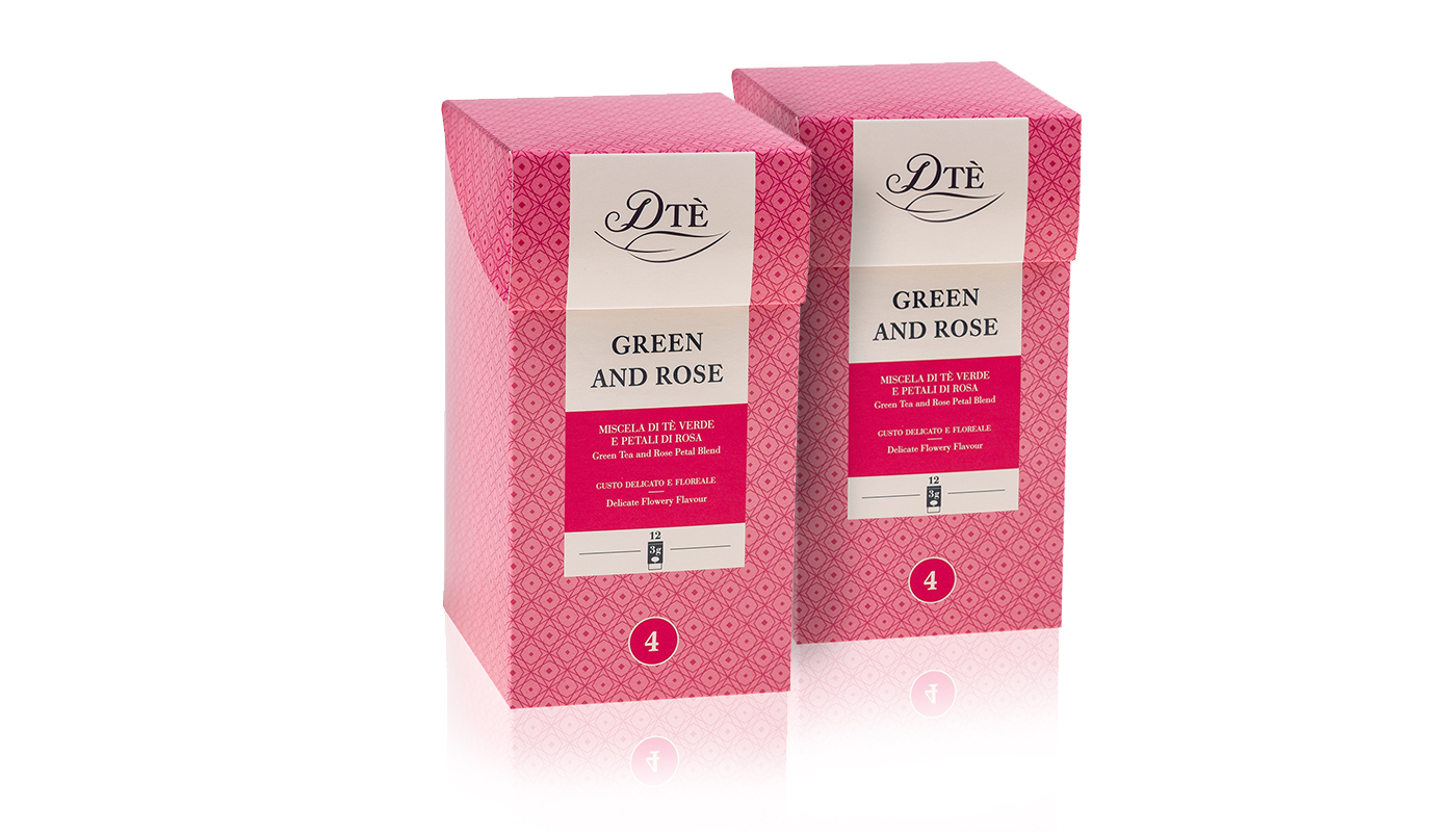 Green and Rose Tè Verde e Petali di Rosa